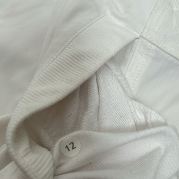 LULULEMON WHITE DANCE STUDIO PANT. SIZE 12 - Picture 2 of 5